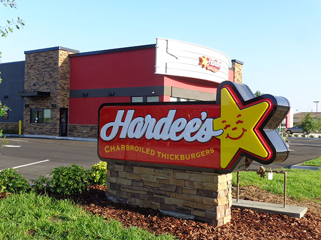 Kissimmee-FL-monument-and-front-elecation Hardees Kissimmee-FL-monument-and-front-elevation
